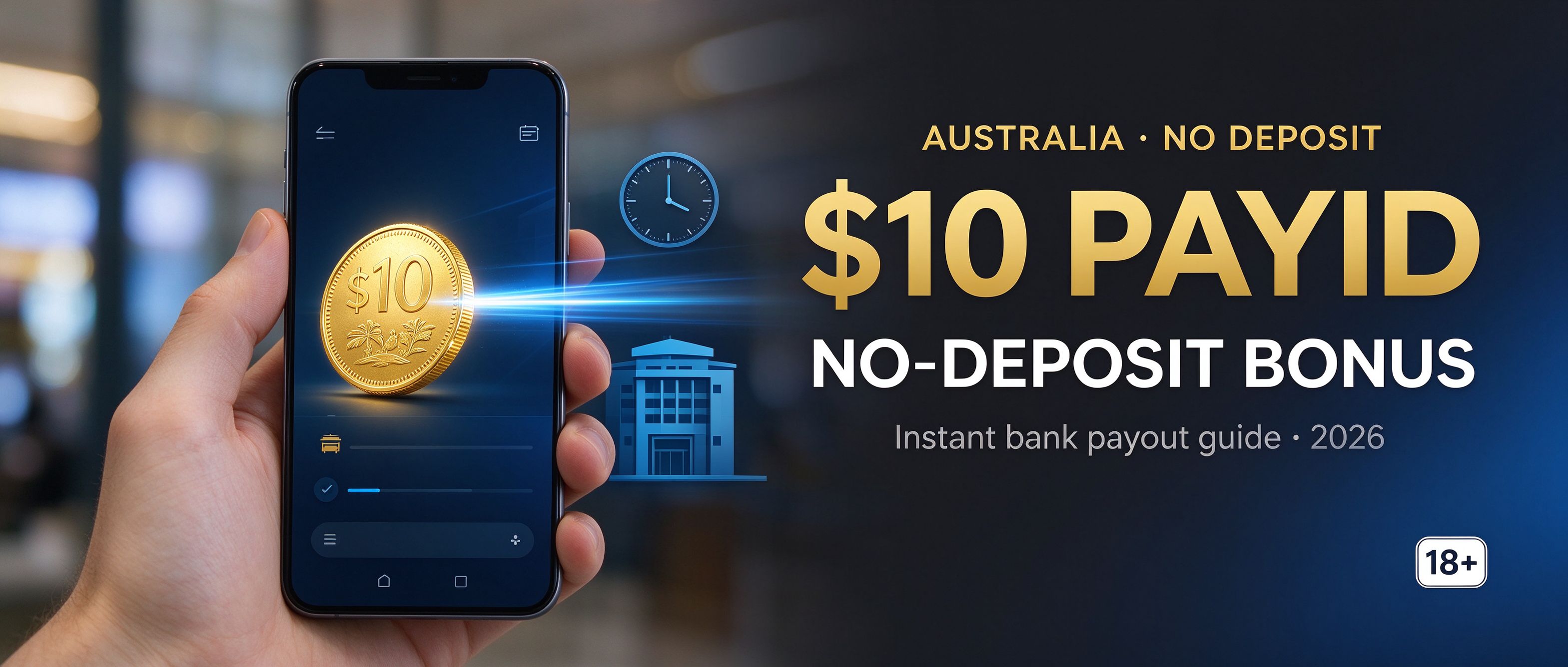 $10 PayID no deposit bonus for Australian pokies 2026