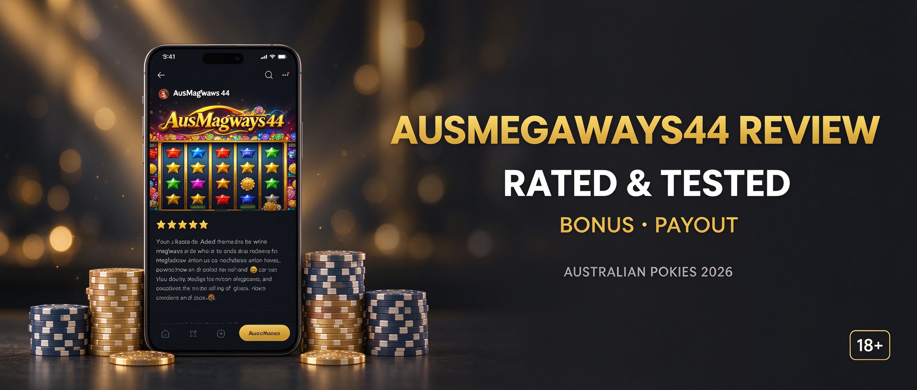 AusMegaways44 casino review rated and tested for bonus and payout