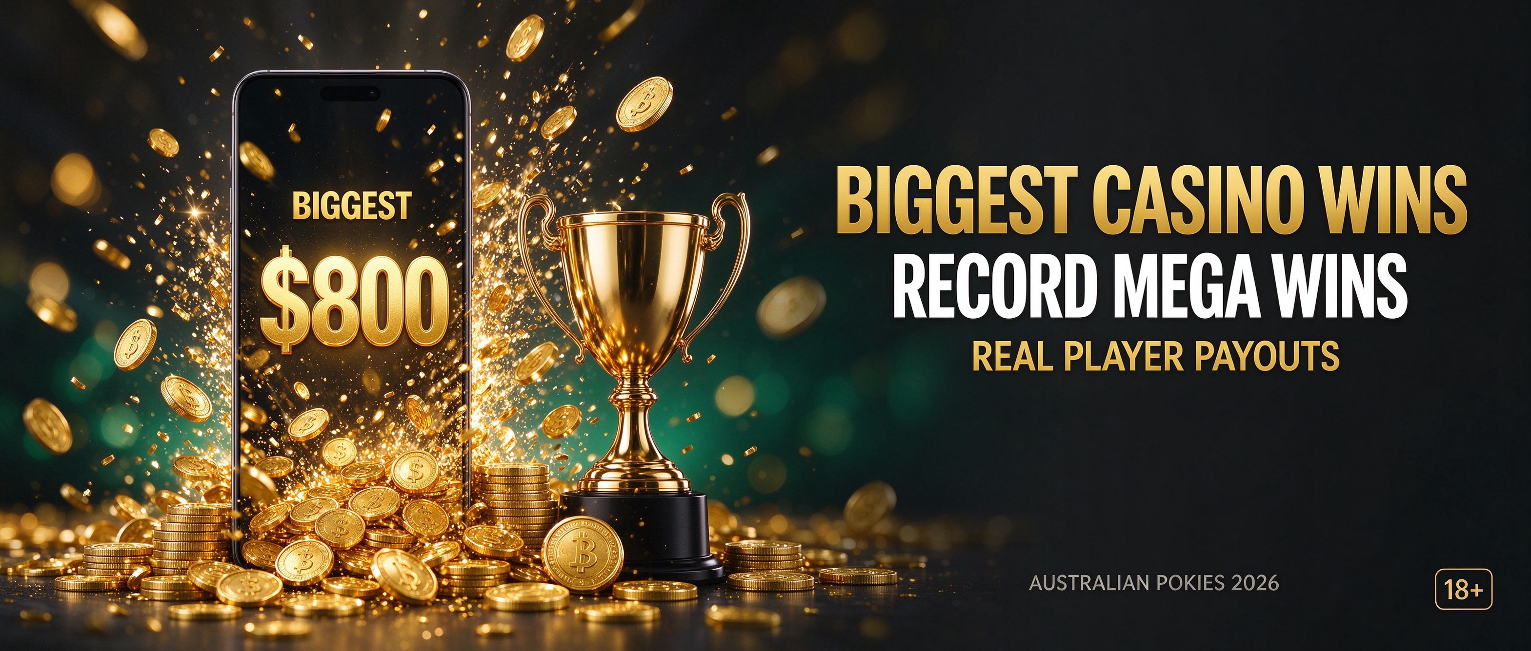 Biggest casino wins, record mega wins and real player payouts