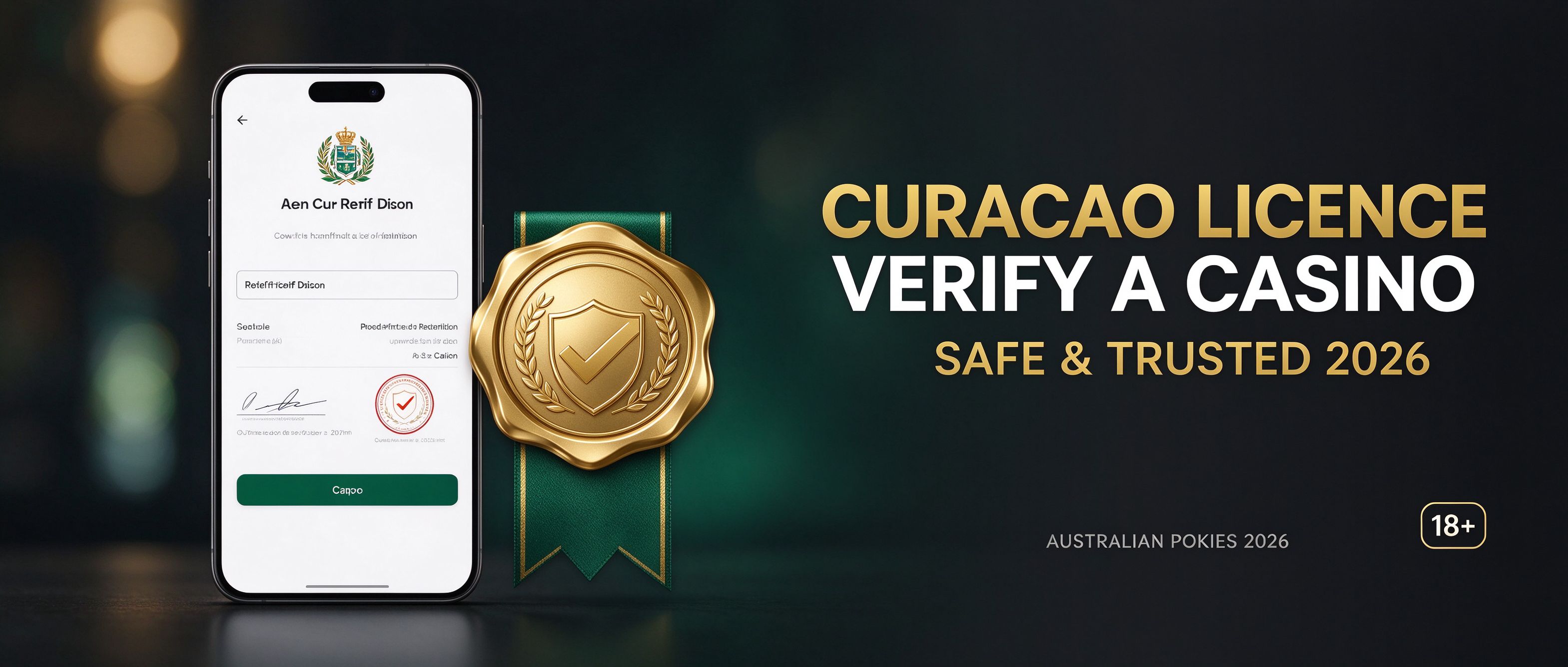 Curacao licence check, verify a safe and trusted Australian casino