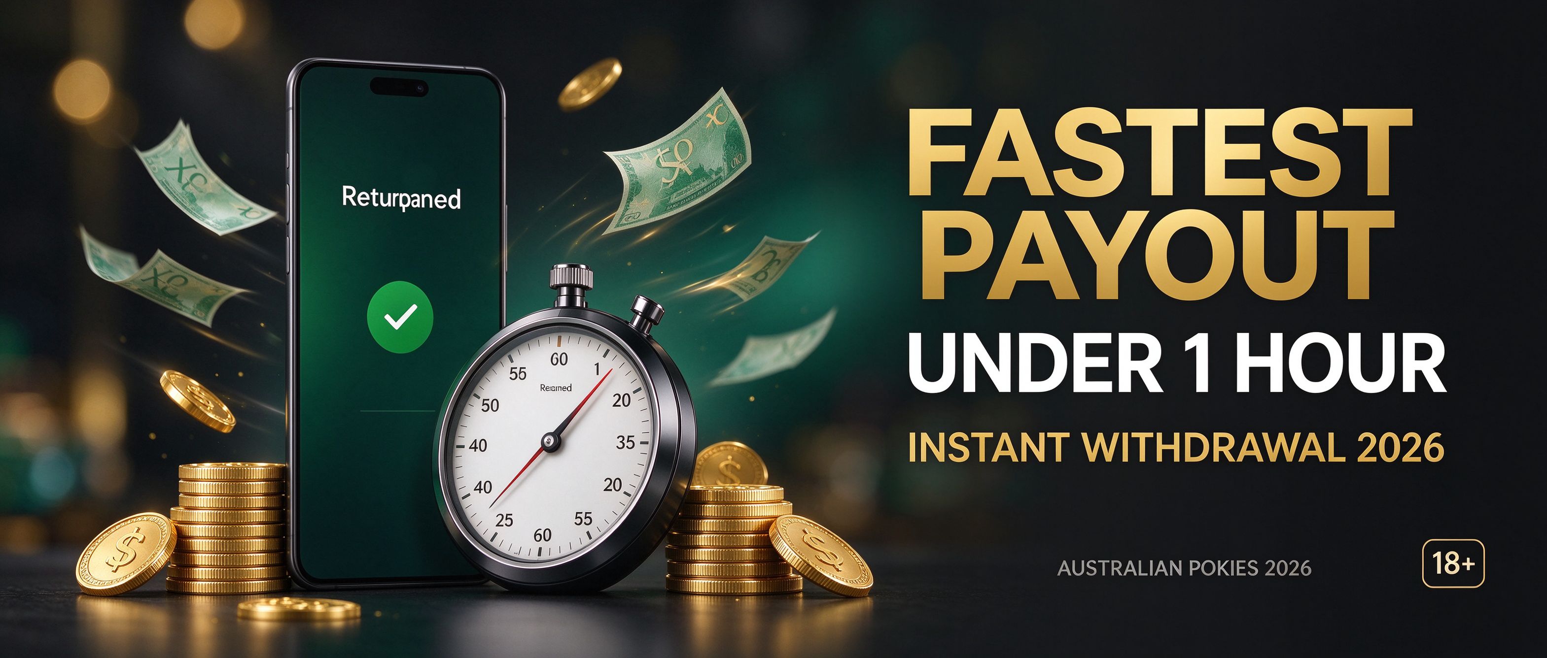 Fastest payout casinos under one hour, instant withdrawal Australia 2026
