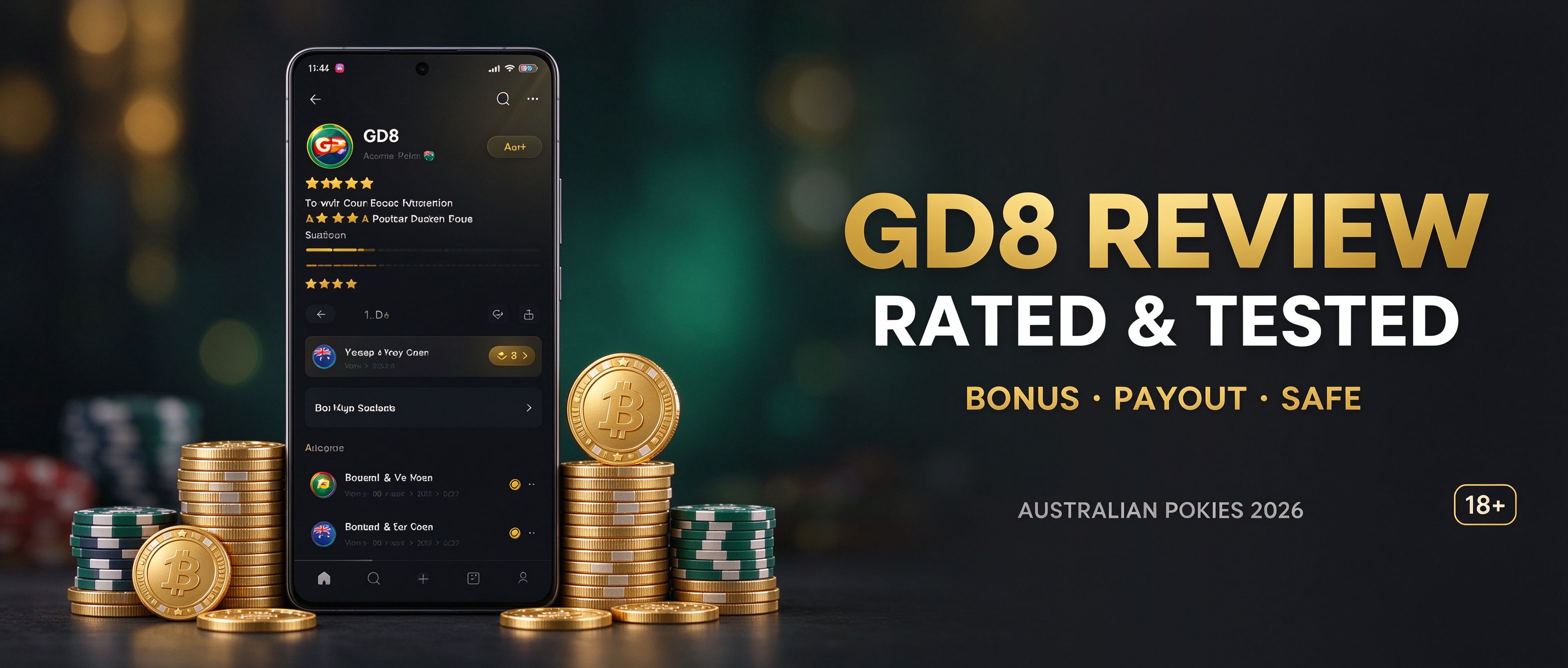 GD8 casino review rated and tested for bonus payout and safety